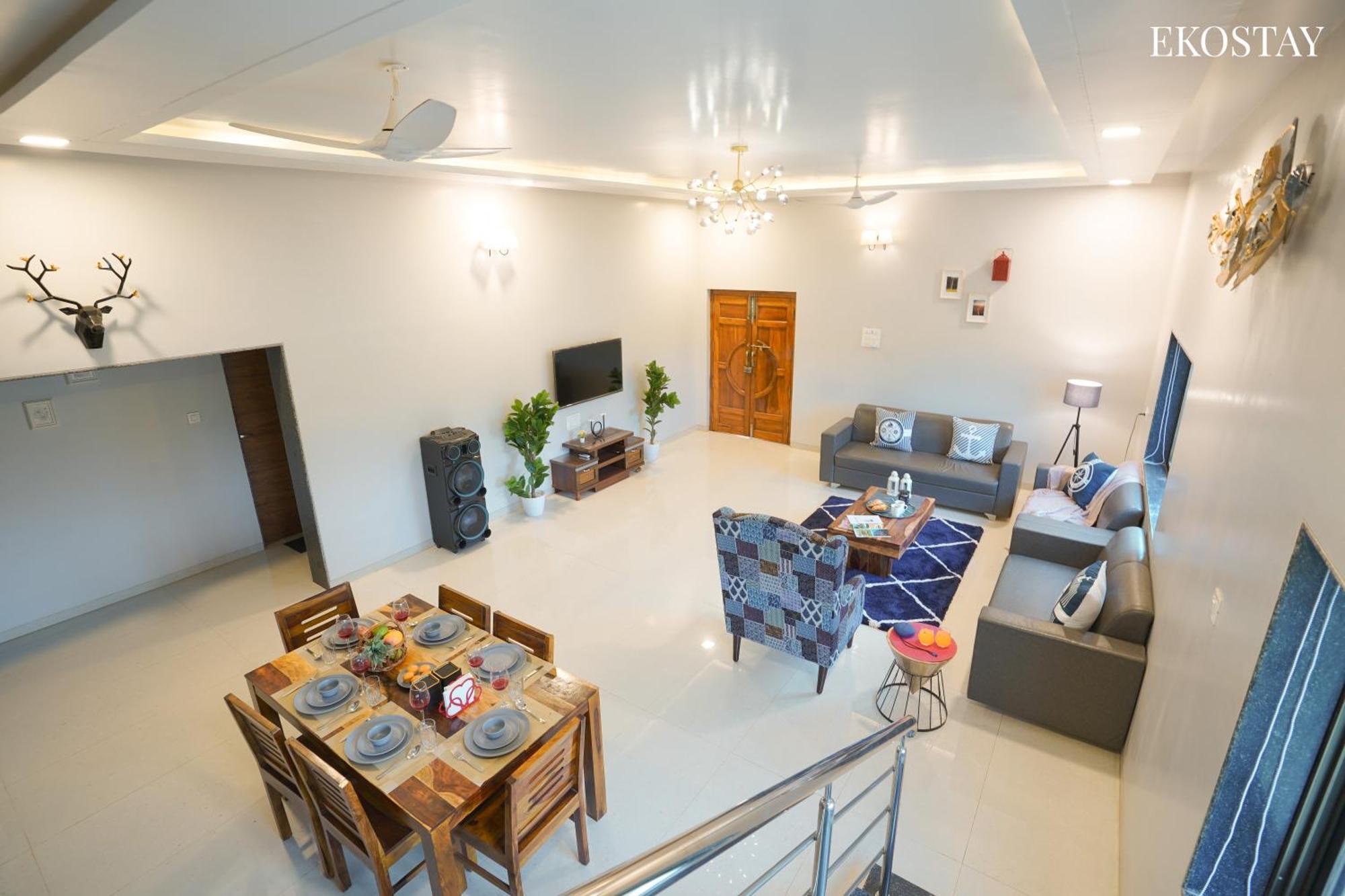 Ekostay Gold Palm Estate I Cricket Turf I Rain Dance I 2 Acre Property 卡尔贾特 外观 照片